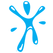 AquaFit Sports splash logo